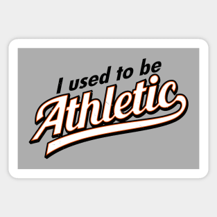 Funny Athletic Sports Fitness Training Typography Logo Funny Saying Sticker